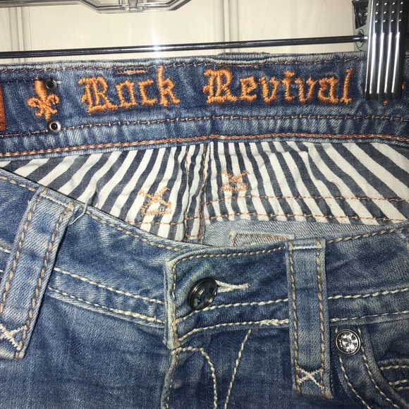 Rock Revival Elaine Boot Jeans Size 29 - Picture 3 of 6